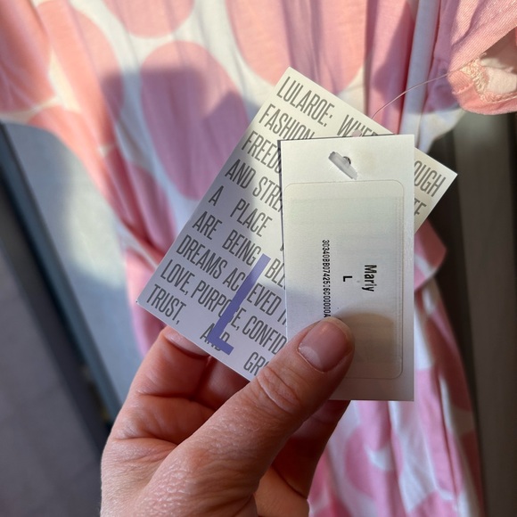 NWT LuLaRoe Marly mid length dress with removable waist tie - Picture 3 of 6